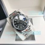 AAA replica Rolex Datejust II watch grey dial 904L Jubilee strap Citizen 8215 movement 